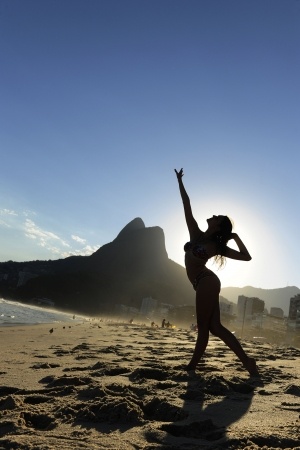 On the Beach in Rio